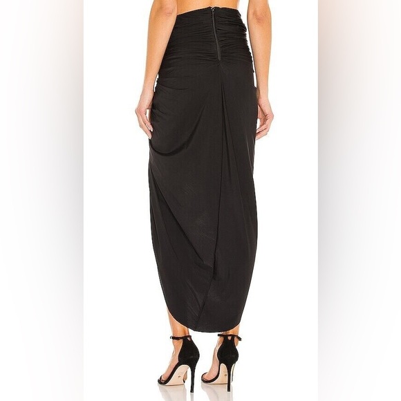 NWT Bronx and Banco black Cleo wrap skirt - Picture 3 of 9